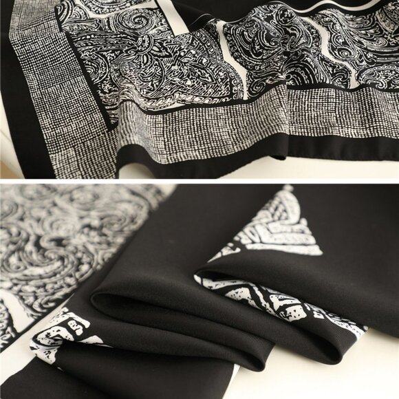 Paisley Printed Scarf - Picture 3 of 3